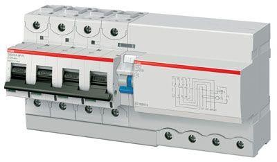  Выключатель автоматический дифференциального тока 4п C 125А 300мА тип A 10кА DS804N ABB 2CCA894005R0844 