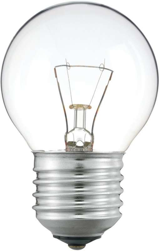 Фотография №1, Лампа накаливания в форме шара