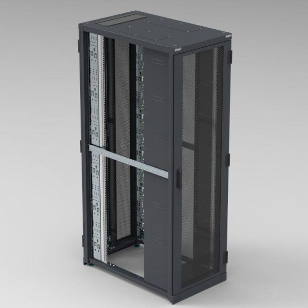  Шкаф серверный 19дюйм 42U 600х1000мм с оптимизацией воздушных потоков Leg 446012 