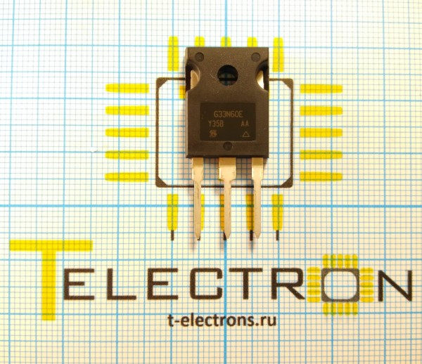  Транзистор полевой, 600В, 33А, G33N60E 
