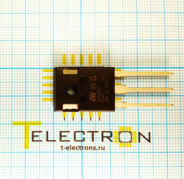  Транзистор 1.2 кВ, 12 А, STF12N120K5 