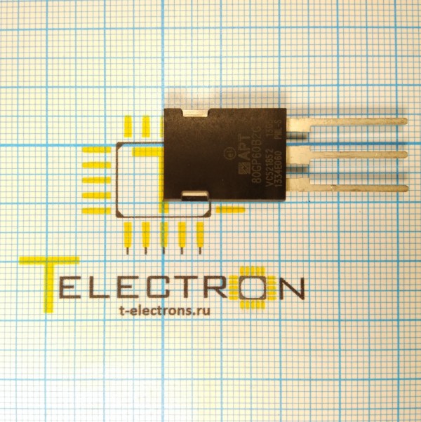  Транзистор 600 В, 100 А, APT80GP60B2G 