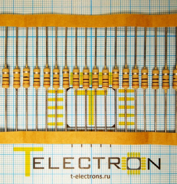 Резистор 10 Ом, 10%, 0.5Вт, C2-33H-0.5 