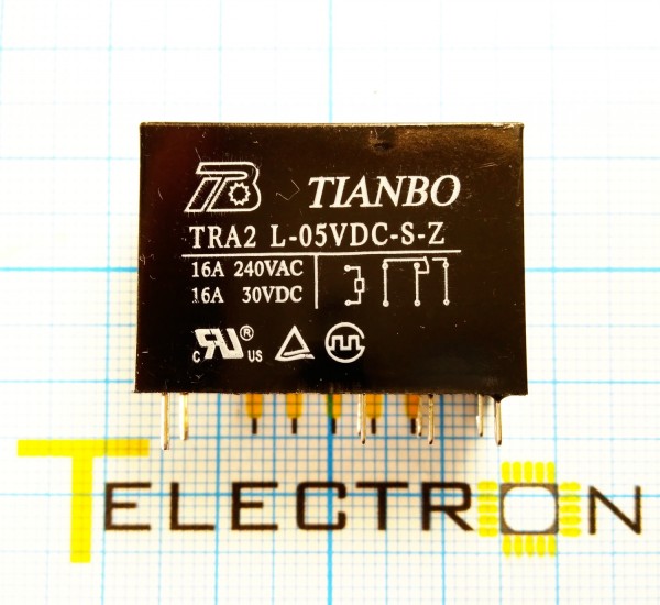  Реле электромагнитное TRA2L-05VDC-S-Z 
