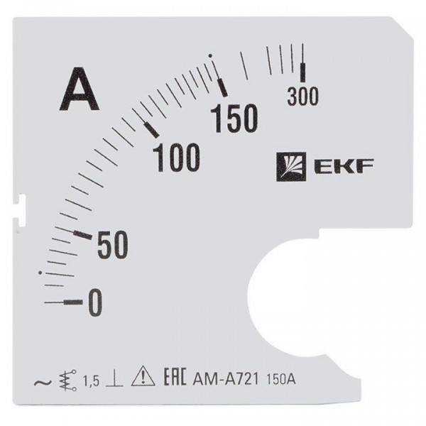 Шкала сменная для A721 150/5А-1.5 PROxima EKF s-a721-150 