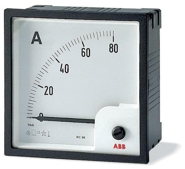  Амперметр переменного тока AMT1-A1/96 трансф. вкл. без шкалы ABB 2CSG323250R4001 