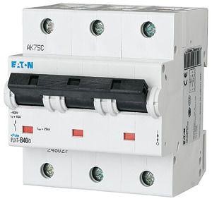  Выключатель автоматический модульный 3п C 40А 25кА PLHT-C32/3 EATON 248036 