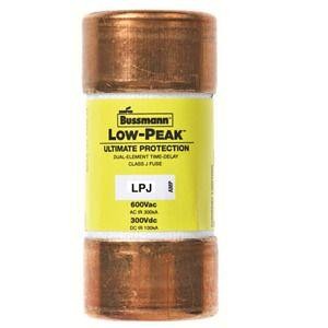  Предохранитель LOW PEAK 600В АС/300В DC TIME DELAY J EATON LPJ-2SP 