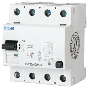  Выключатель дифференциального тока (УЗО) 4п 80А 300мА тип AC 10кА FI-80/4/03-S EATON 279212 