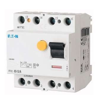  Реле контроля токов утечки 4п 0.3А (АС/DC) 5кА защита ПЧ PFR2-03-U EATON 235868 