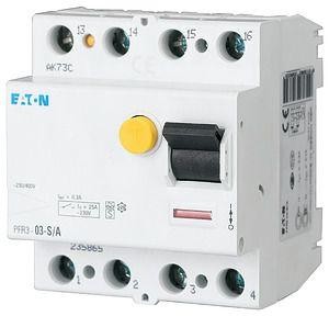  Реле контроля токов утечки 4п 0.3А (АС/DC) 5кА PFR3-03-S/A EATON 235865 
