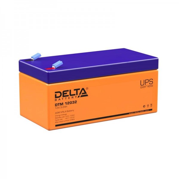  Аккумулятор 12В 3.2А.ч Delta DTM 12032 
