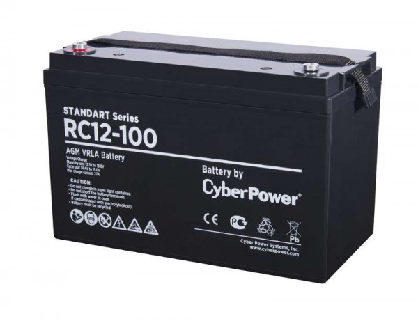  Батарея аккумуляторная SS 12В 100А.ч CyberPower RC 12-100 