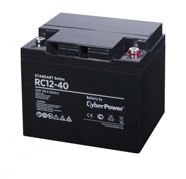  Батарея аккумуляторная SS 12В 40А.ч CyberPower RC 12-40 