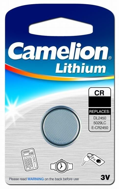  Элемент питания литиевый CR CR1616 BL-1 (блист.1шт) Camelion 3070 