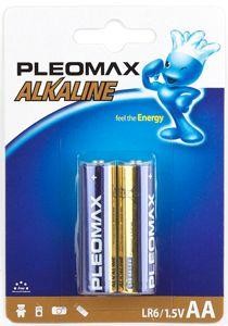  Элемент питания алкалиновый LR LR6 BP-2 (блист.2шт) Pleomax C0008046 