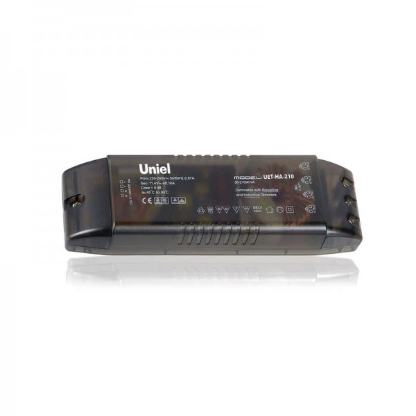  Трансформатор электронный UET-HA-210 Uniel 01971 