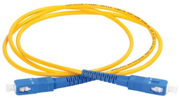  Патч-корд оптический коммутационный соединительный для одномодового кабеля (SM); 9/125 (OS2); SC/UPC-SC/UPC; одинарного исполнения (Simplex); LSZH (дл.3м) ITK FPC09-SCU-SCU-C1L-3M 