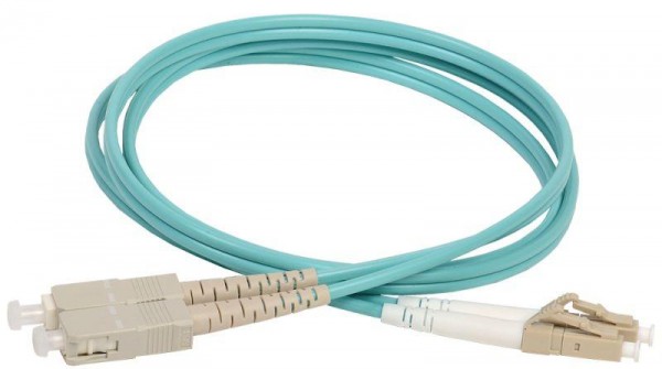  Патч-корд оптический коммутационный соединительный для многомодового кабеля (MM); 50/125 (OM3); LC/UPC-SC/UPC (Duplex) (дл.30м) ITK FPC5003-LCU-SCU-C2L-30M 