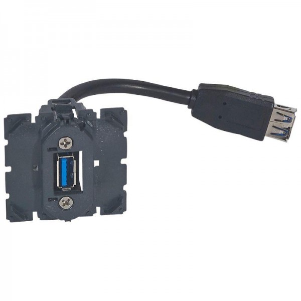  Механизм розетки USB СП Celiane подготов. Leg 067372 