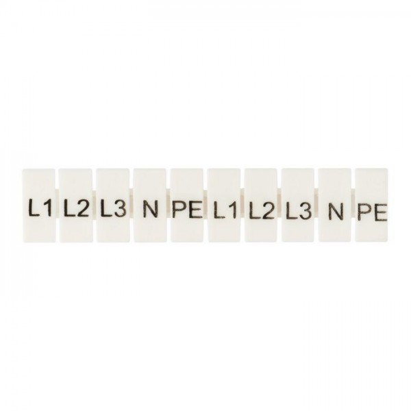  Маркеры для JXB-ST 4 с символами "L1. L2. L3. N. PE" (уп.10шт) PROxima EKF zb-st-4-L-1-3 
