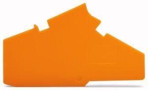  Пластина торцевая промежут. 1.5мм оранж. (уп.10шт) WAGO 282-385 