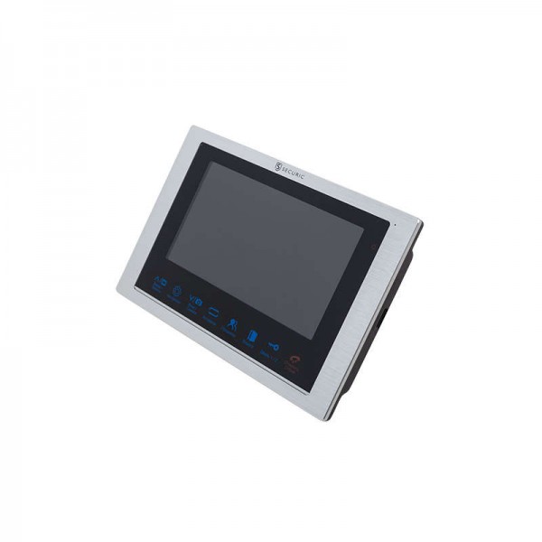 Монитор видеодомофона цветной 7дюйм формата AHD с сенсорным упралением с детектором движения функцией фото/видеозаписи (модель AC-336) SECURIC 45-0336 
