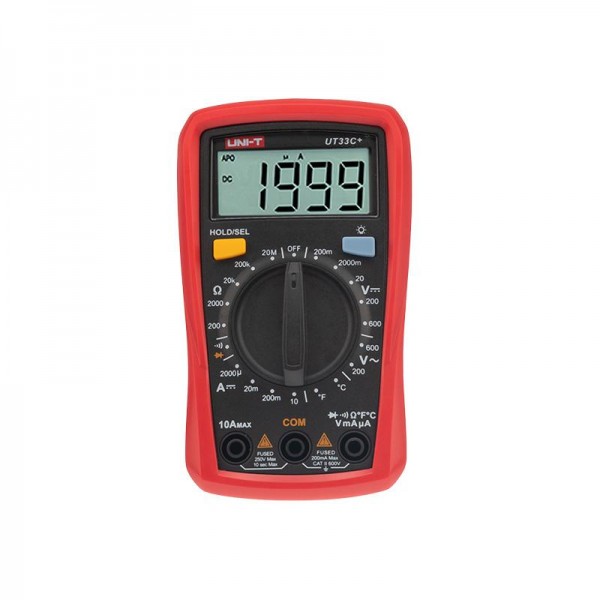  Мультиметр портативный UT33C+ с измер. температуры прозвонка UNI-T 13-0057 