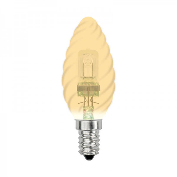  Лампа галогенная HCL-28/CL/E14 28Вт свеча E14 230В Uniel 04114 