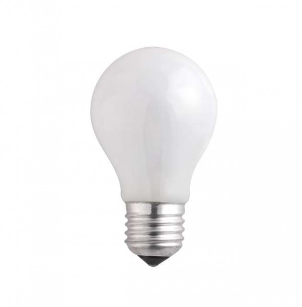 Лампа накаливания A55 240V 40W E27 frosted (БМТ 230-40-5) JazzWay 3326654 