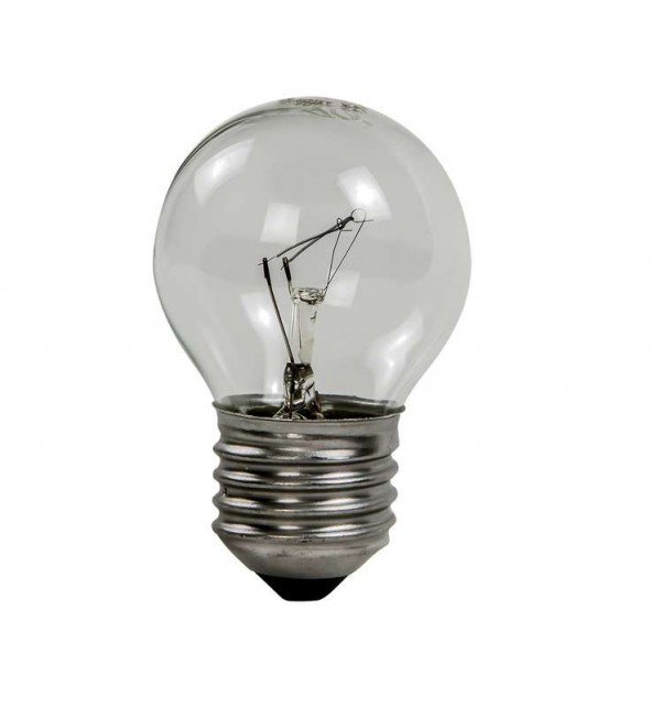  Лампа накаливания ШАР P45 60Вт 230В E27 прозрачный 630Лм ASD 4607177994994 