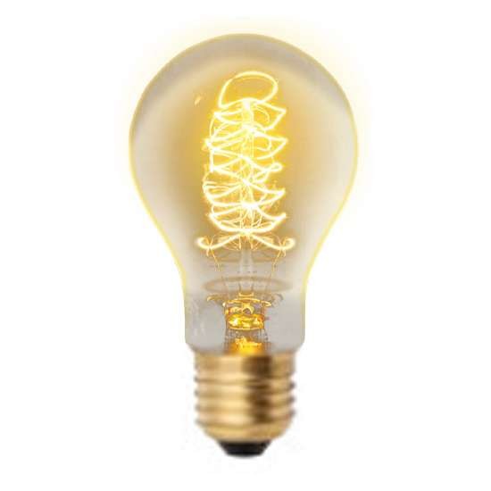 Лампа накаливания IL-V-A60-40/GOLDEN/E27 40Вт E27 220-230В Uniel UL-00000475 