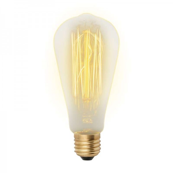  Лампа накаливания IL-V-ST64-60/GOLDEN/E27 60Вт E27 220-230В Uniel UL-00000482 