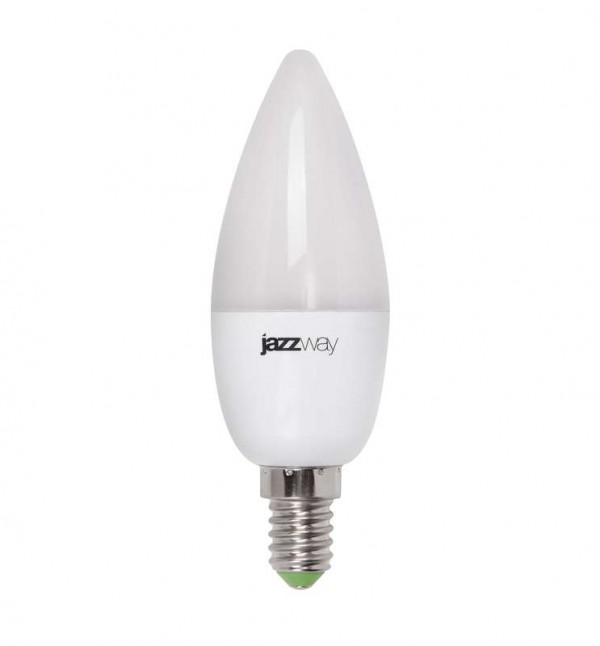  Лампа светодиодная PLED-DIM C37 7Вт свеча 4000К бел. E14 540лм 220-240В диммир. JazzWay 2859280 