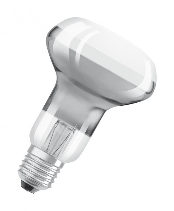  Лампа светодиодная LEDPR5060 4.3W/827 230V GL E14 345лм 4.3Вт (замена 60Вт) 2700К тепл. бел. E14 R 220-240В прозр. стекло OSRAM 4058075448520 