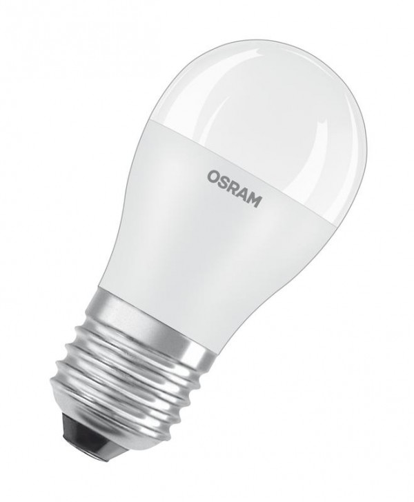  Лампа светодиодная LSCLP60 6.5W/865 230V FR E27 RU 600лм 6.5Вт (замена 60Вт) 6500К холод. бел. E27 P 220-240В мат. пласт. OSRAM 4058075467767 