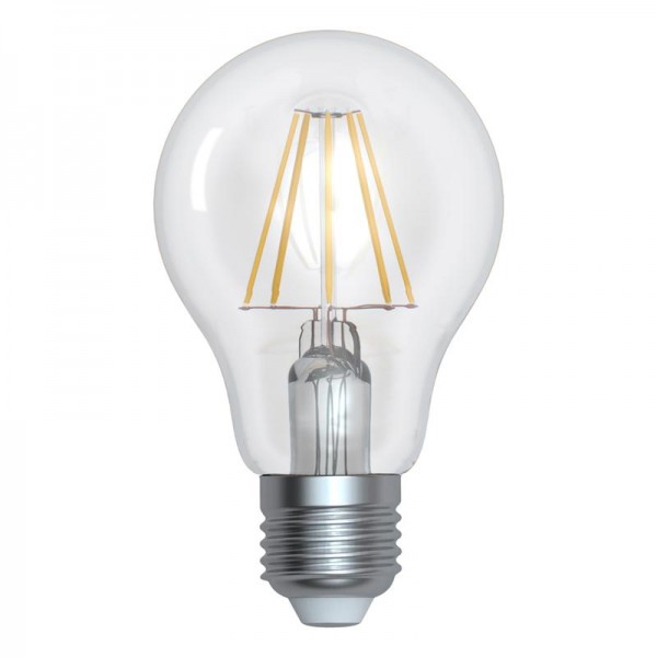  Лампа светодиодная LED-A60-12W/4000K/E27/CL PLS02WH Sky прозр. картон Uniel UL-00004867 