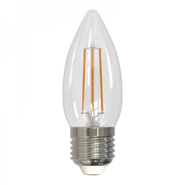  Лампа светодиодная LED-C35-5W/WW/E27/CL/DIM GLA01TR Air диммир. картон Uniel UL-00003643 