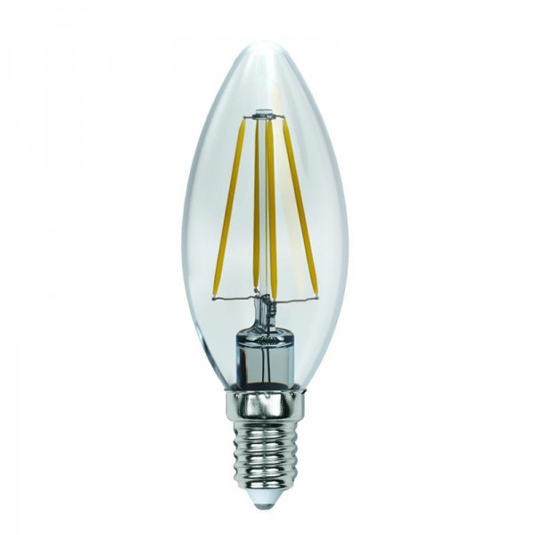  Лампа светодиодная LED-C35-13W/4000K/E14/CL PLS02WH Sky прозр. картон Uniel UL-00005900 
