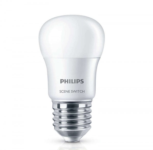  Лампа светодиодная Scene SВтitch P45 2S 6.5-60Вт E27 30 Philips 929001209327 / 871869656214701 