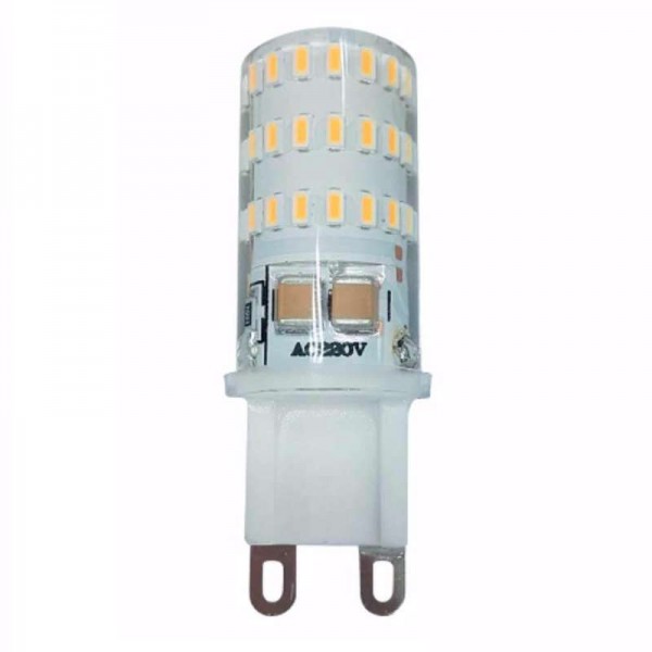  Лампа PLED-G9 COB 3Вт 240лм 4000К 220В (силикон d13 2х50мм) JazzWay 5015357 