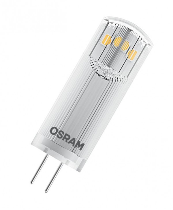  Лампа светодиодная LEDPPIN20 CL 1.8W/827 12В G4 FS1 OSRAM 4058075811430 