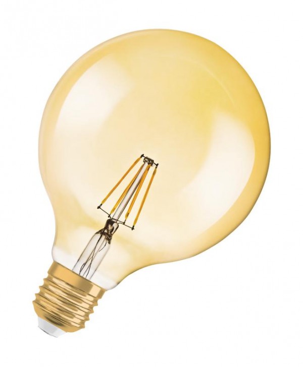  Лампа светодиодная филаментная 1906 LED GLOBE 6.5W/824 230В FIL GD E27 FS1 OSRAM 4058075808997 