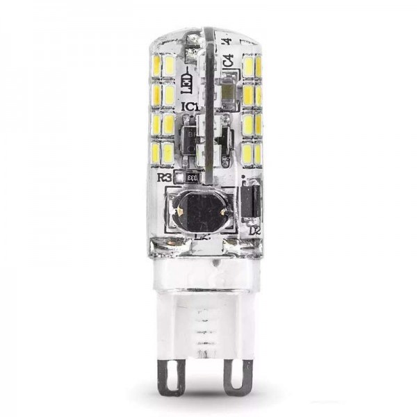  Лампа светодиодная Black 3Вт капсульная 4100К бел. G9 300лм 185-265В диммир. Gauss 107309203 
