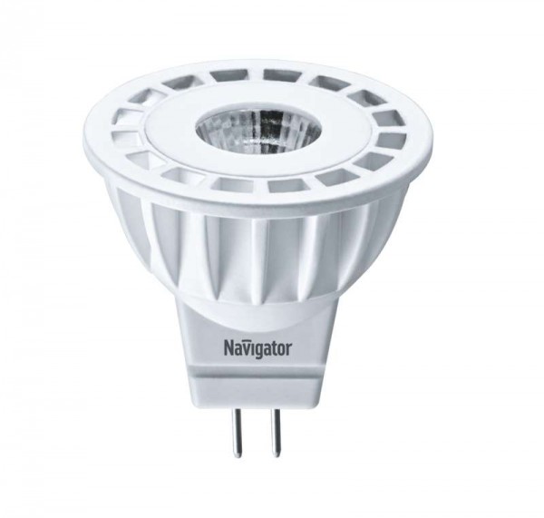  Лампа светодиодная 94 141 NLL-MR11-3-12-3K-GU4-20D 3Вт 3000К тепл. бел. GU4 170лм 12В Navigator 94141 