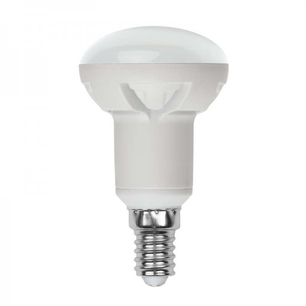  Лампа светодиодная LED-R50-6W/NW/E14/FR/DIM PLP01WH форма "рефлектор" мат. Palazzo бел. диммир. упак. картон Uniel UL-00000934 