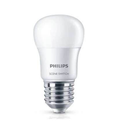  Лампа светодиодная Scene SВтitch P45 2S 6.5-60Вт E27 65 Philips 929001209027 / 871869656212301 