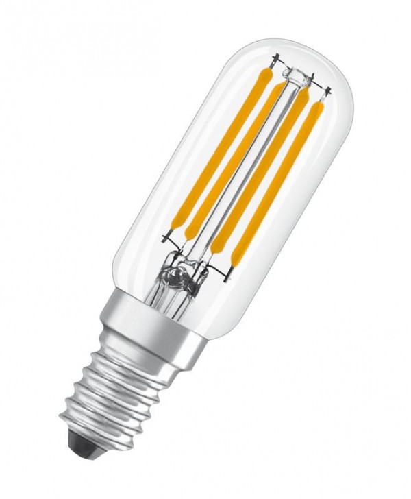  Лампа светодиодная филаментная LED PARATHOM T26 40 4W/827 230В FIL E14 OSRAM 4058075133525 