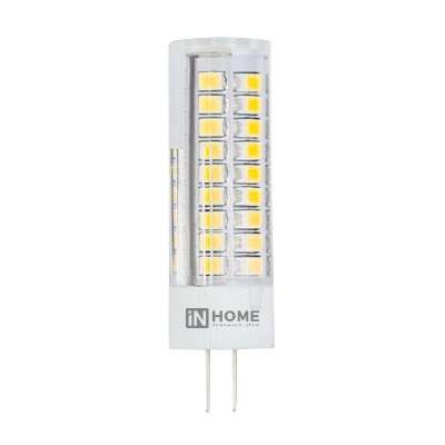  Лампа светодиодная LED-JC-VC 5Вт 12В G4 4000К 450Лм IN HOME 4690612019826 