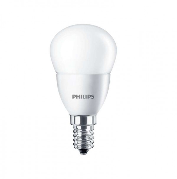  Лампа светодиодная ESSLEDLustre 6.5-75Вт E14 827 P45ND RCA Philips 929001886807 / 871869681699800 